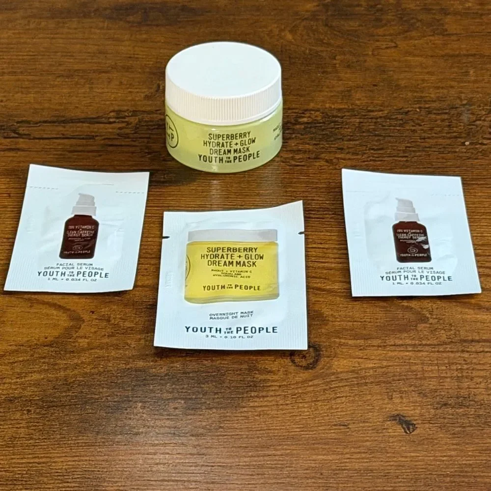 Youth to the People Superberry Hydrate + Glow Dream Mask Set